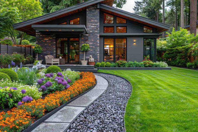 Modern Backyard Makeover in California